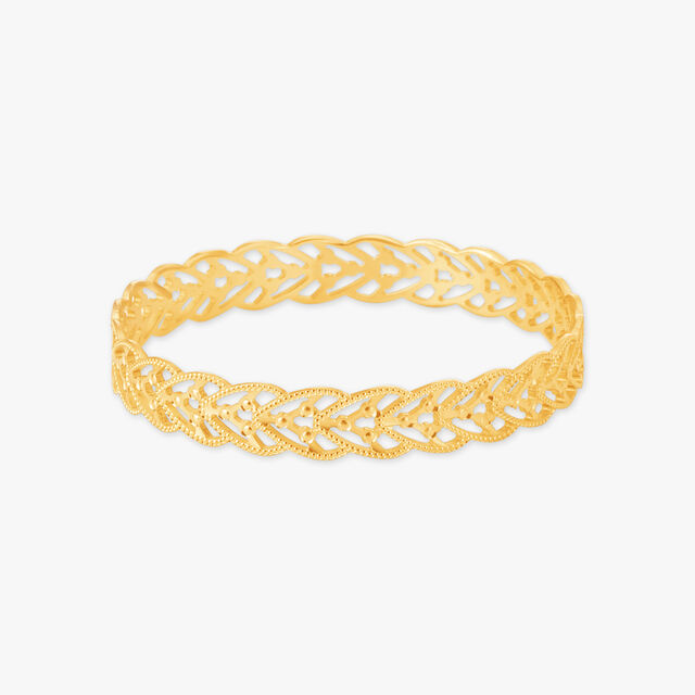 Weave of Radiance Gold Bangle 2