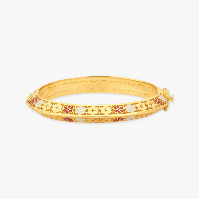 Dazzling Gold Bangle 