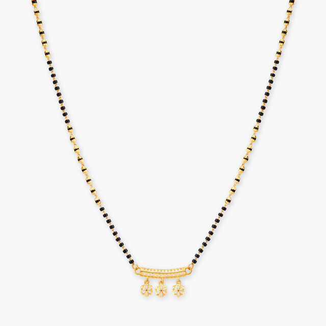 Floral Gold Mangalsutra