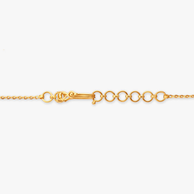 Cascading Swirl Gold Necklace Set 3