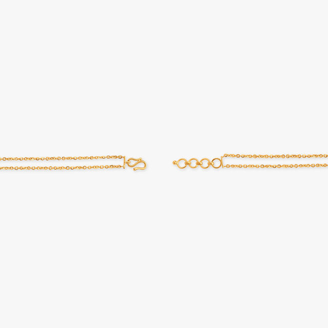 Curved Gold Bracelet