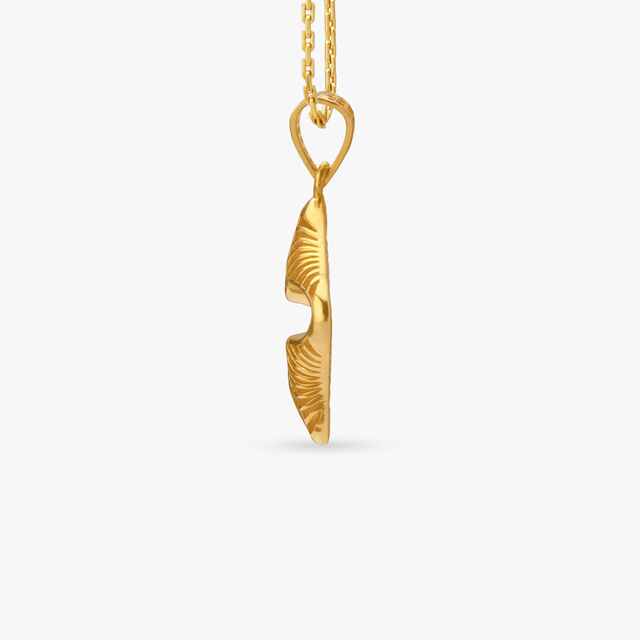 Radiant Starburst Gold Pendant and Earrings Set 3