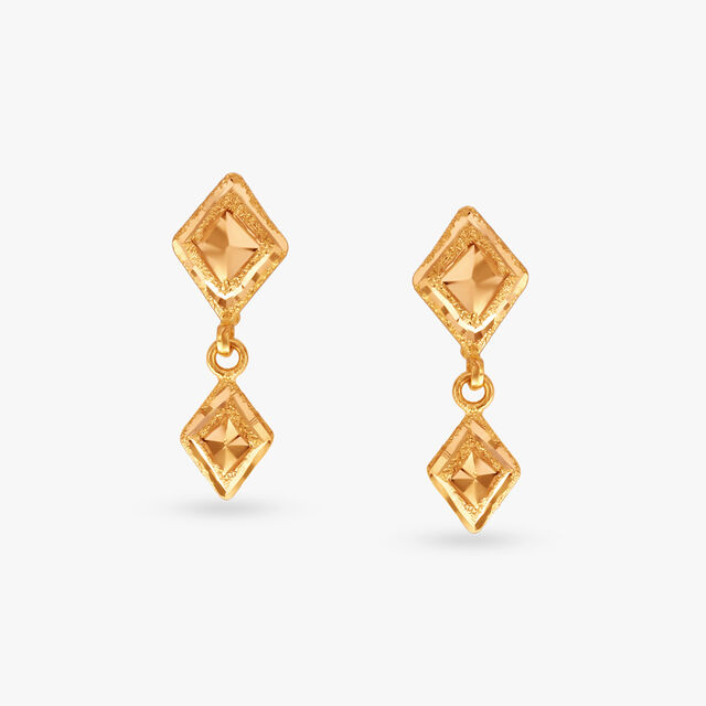 Geometric Charm Gold Necklace Set 3