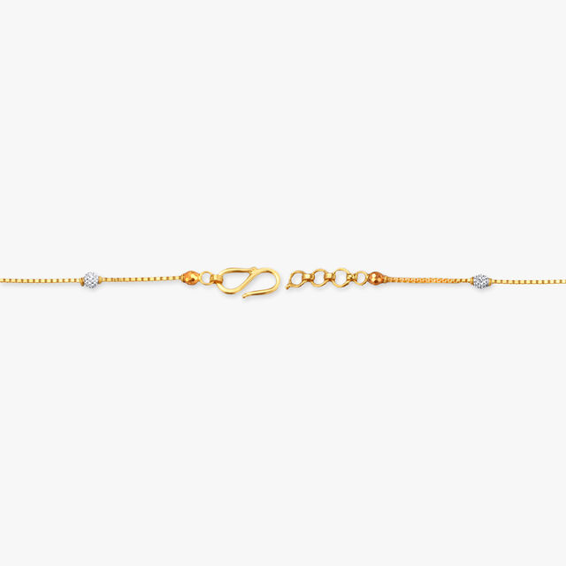 Minimalist Two-Tone Gold Bracelet