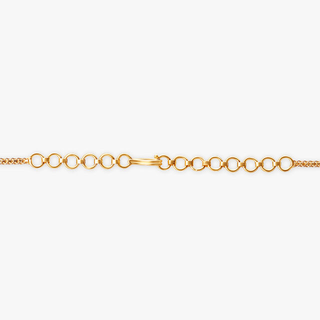 Ornate Splendor Gold Necklace Set