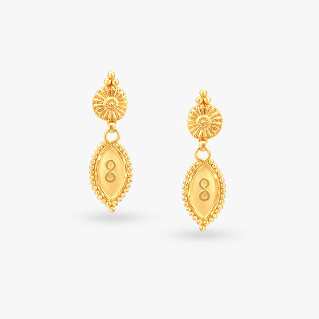 Regal Radiance Gold Necklace Set