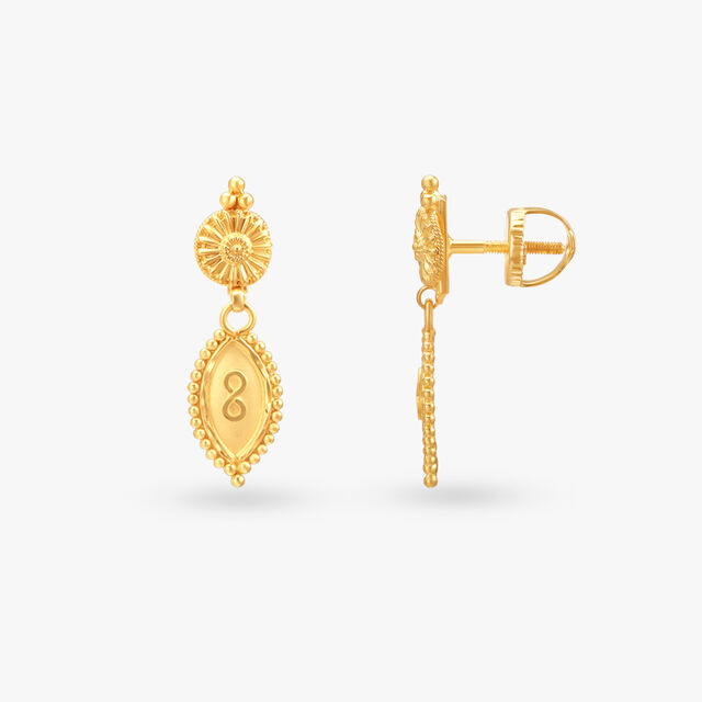 Regal Radiance Gold Necklace Set