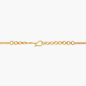 Lattice Glory Gold Necklace Set