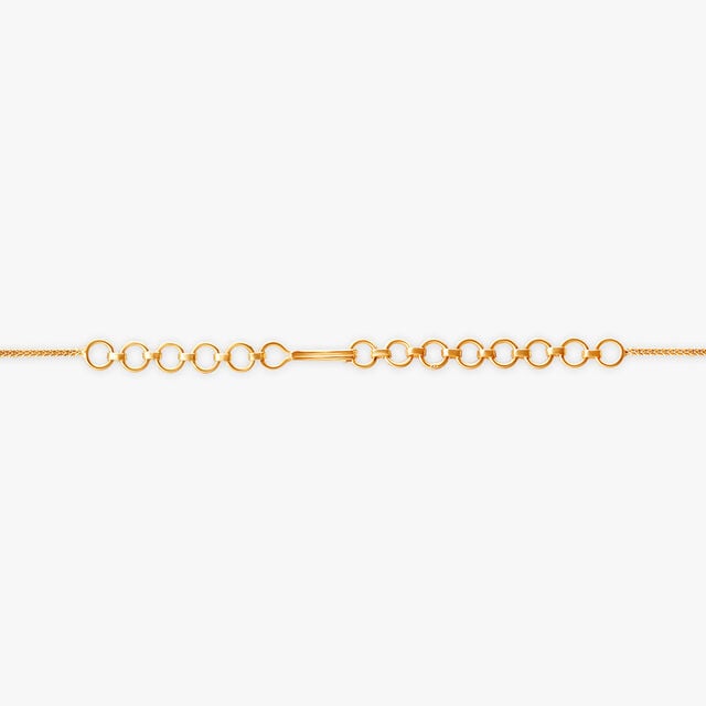 Regal Symmetry Gold Necklace Set