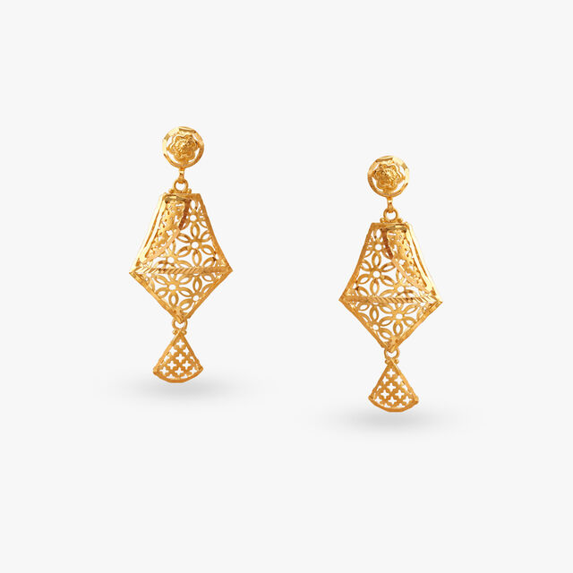 Regal Symmetry Gold Necklace Set