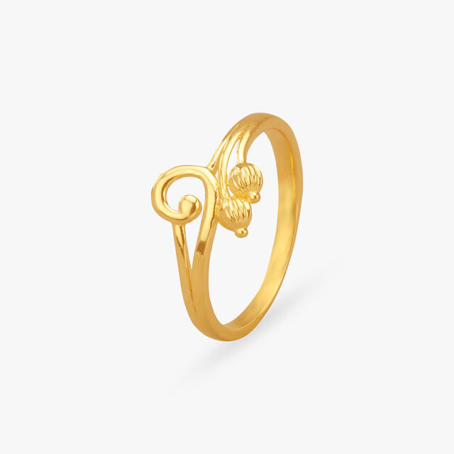 Tanishq 22KT Gold Finger Ring