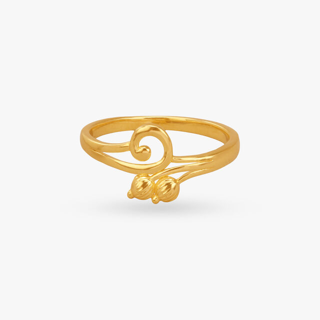 Tanishq 22KT Gold Finger Ring