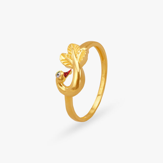 Tanishq 22KT Gold Finger Ring