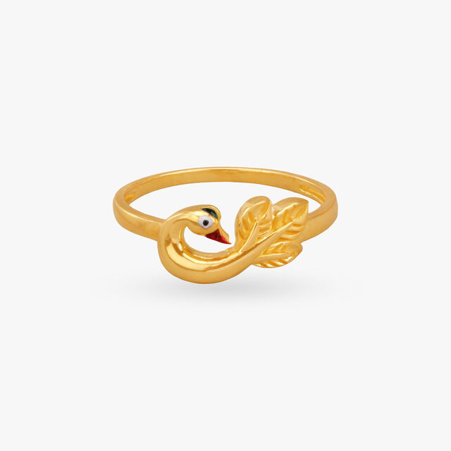 Tanishq 22KT Gold Finger Ring