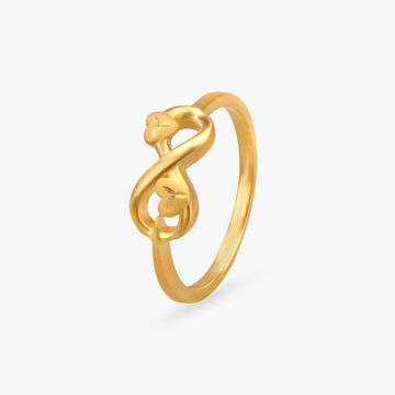 Infinite Love Gold Finger Ring
