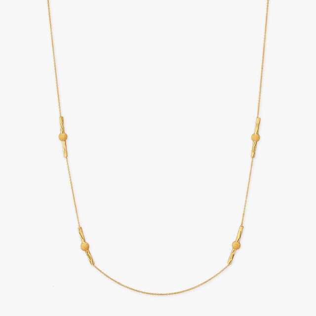 Bar Rhythm Gold Chain