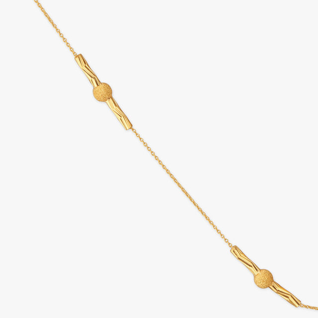 Bar Rhythm Gold Chain