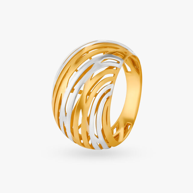 Showstopper Gold Finger Ring