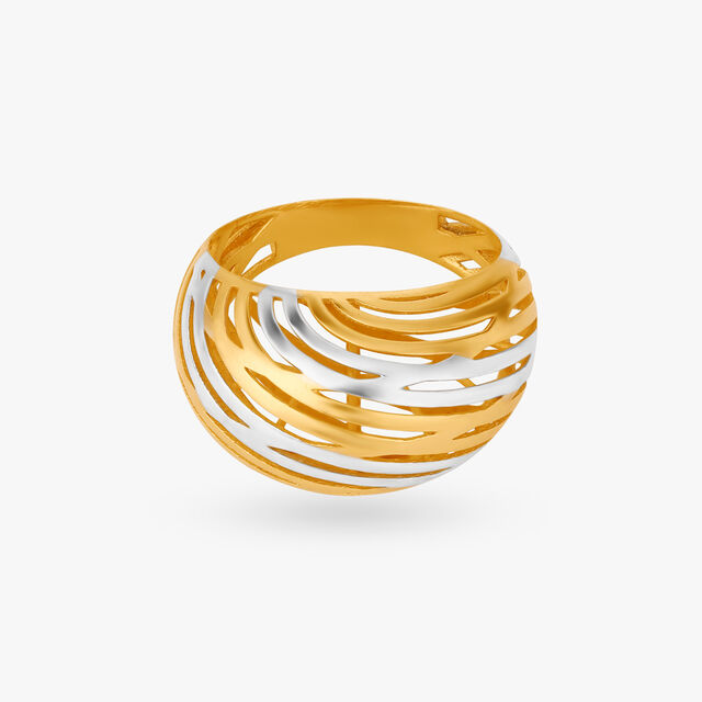 Showstopper Gold Finger Ring