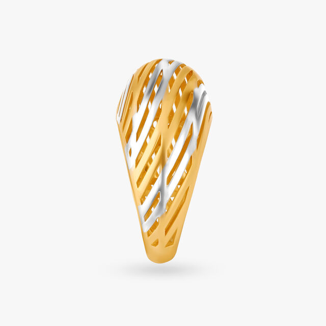 Showstopper Gold Finger Ring
