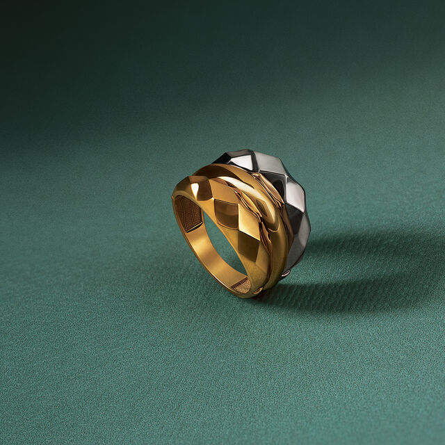 Multilayered Glam Ring 