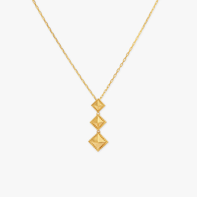 Tri-Tier Gold Necklace