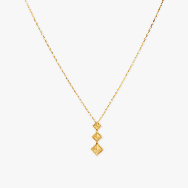 Tri-Tier Gold Necklace