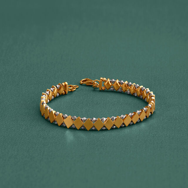 Stately Beaded Bangle 