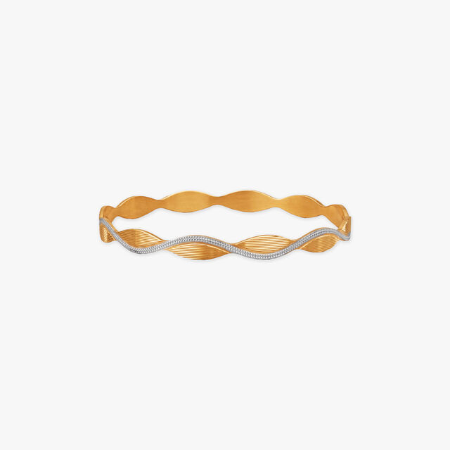 Dual Harmony Gold Bangles