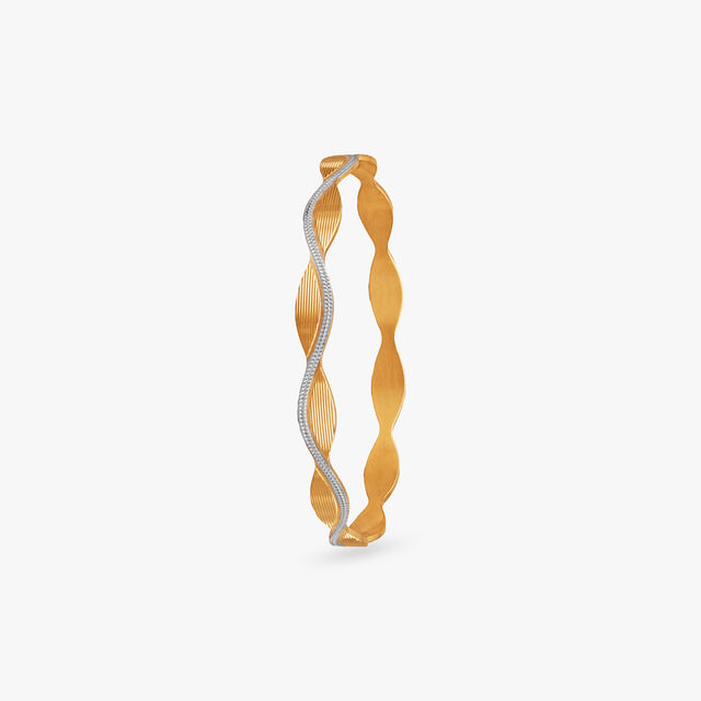 Dual Harmony Gold Bangles
