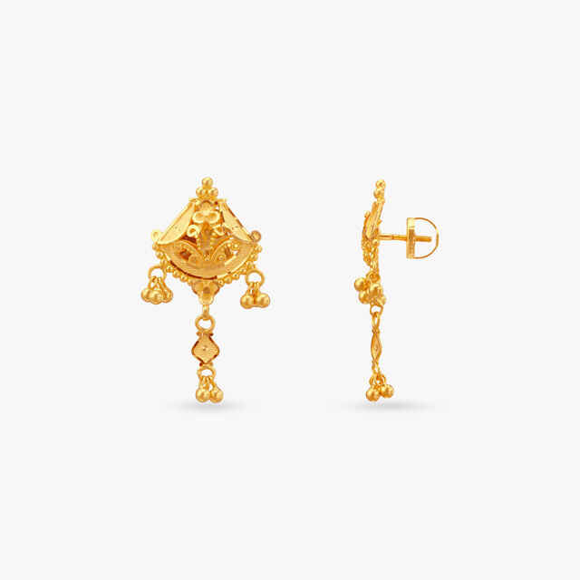 Lotus Heritage Gold Necklace Set