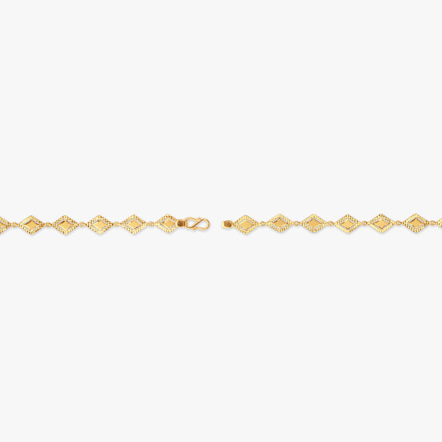 Rhombus Rhythm Gold Bracelet