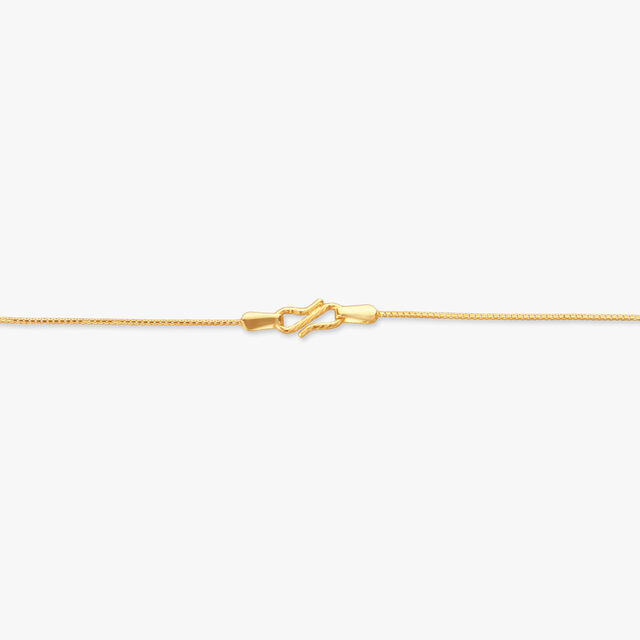 Glow Barrel Gold Chain