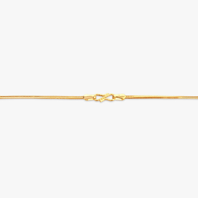 Spheres Charm Gold Chain