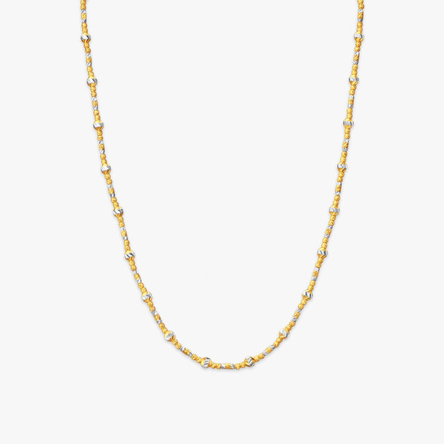 Bead Link Gold Chain