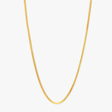 Textured Shine Gold Chain