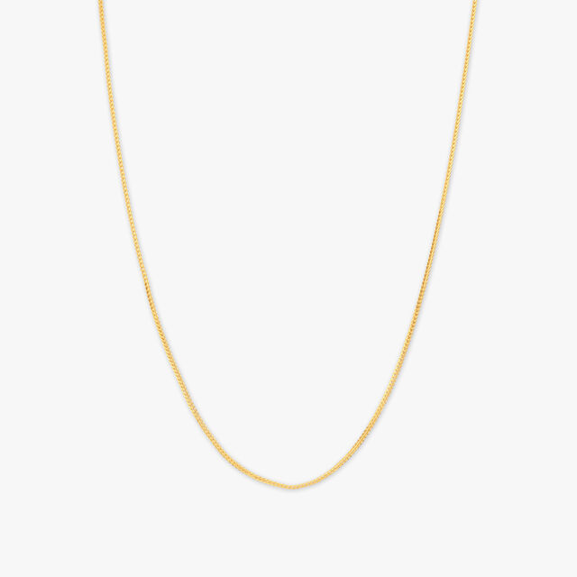 Fine Twisted Gold Chain