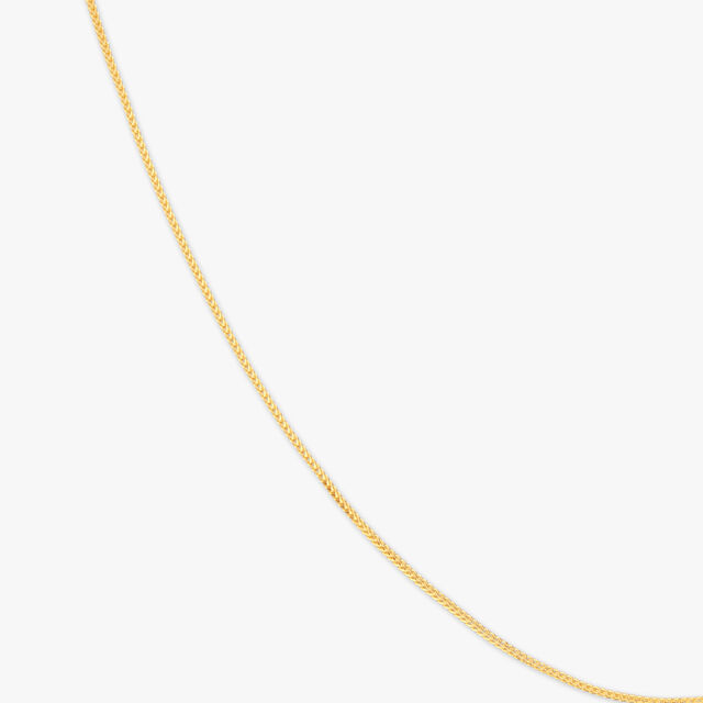 Fine Twisted Gold Chain
