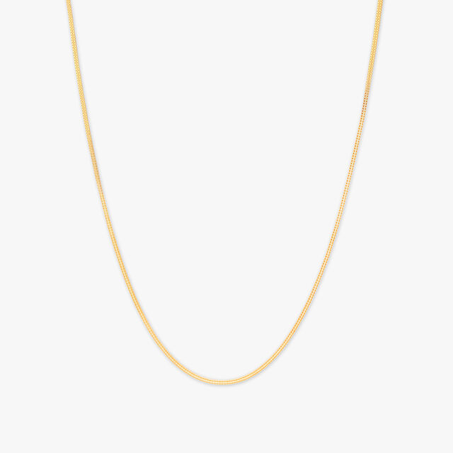 Box Link Gold Chain