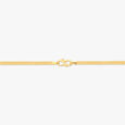 Flat Mesh Gold Chain 3