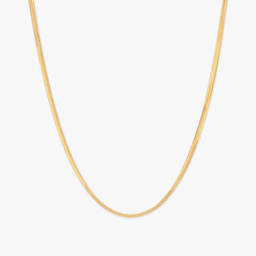 Sleek Stride Gold Chain