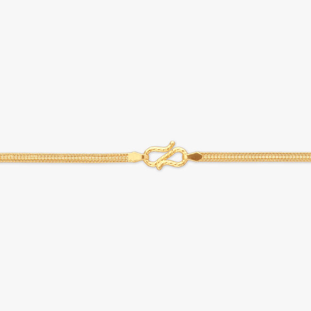 Sleek Stride Gold Chain