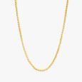 Angular Flow Gold Chain 
