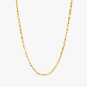 Angular Flow Gold Chain