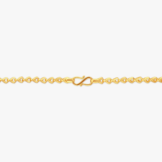 Angular Flow Gold Chain 3