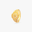 Ornate Bloom Gold Ring 