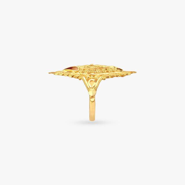 Marquise Grace Gold Ring