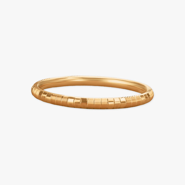 Subtle Glow Gold Bangles 