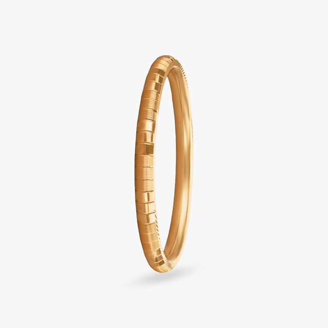 Subtle Glow Gold Bangles 2