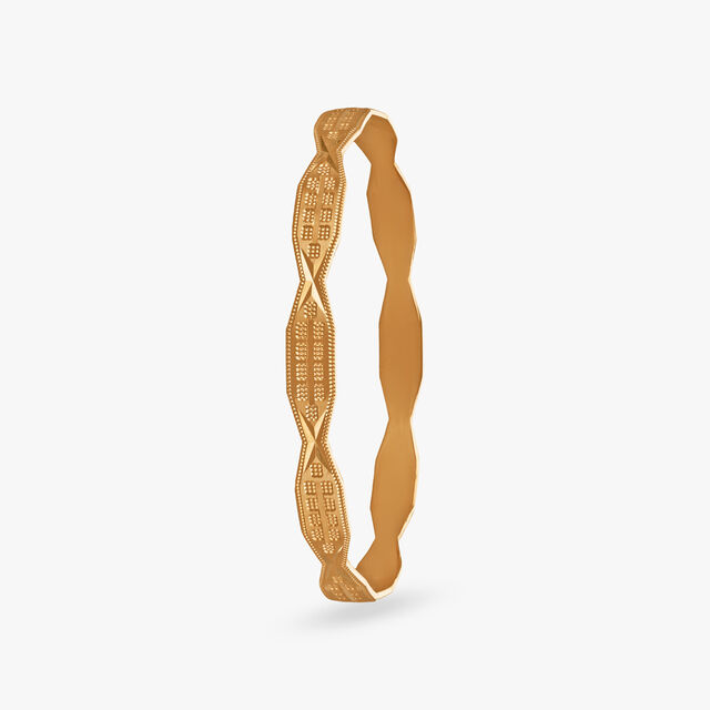 Graceful Nexus Gold Bangles